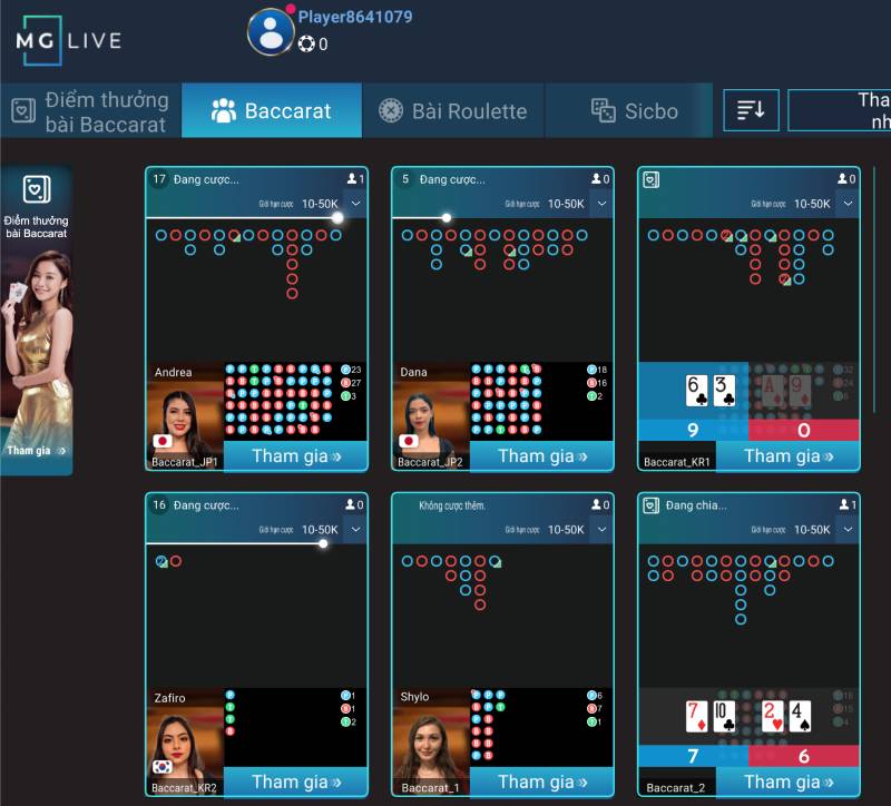 Sảnh Microgaming - Đẳng Cấp Của “Ông Trùm” Live Casino 4 Game bàn – nơi thử thách chiến lược