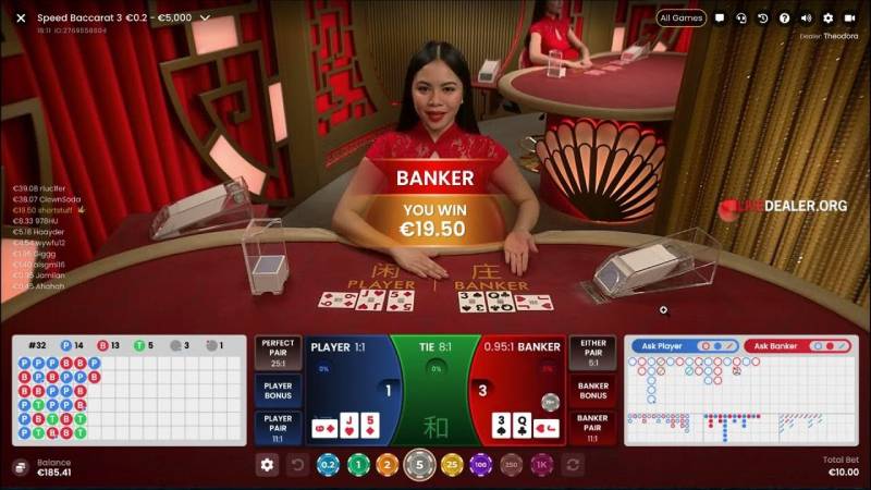 Sảnh Pragmatic Play Live: Đẳng Cấp Trải Nghiệm Live Casino 3 Pragmatic Play baccarat