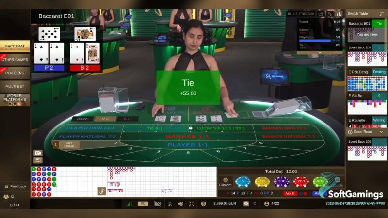 Sảnh SA Gaming - Trải Nghiệm Cá Cược Đỉnh Cao Tại Châu Á 3 SA gaming Baccarat