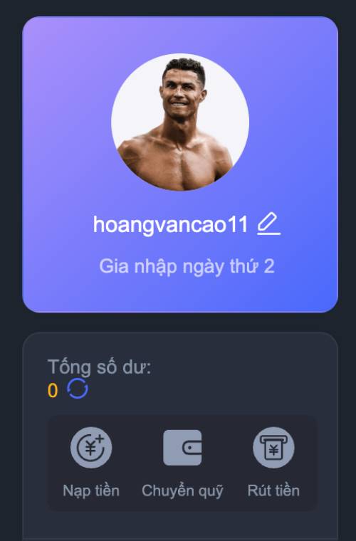 Hướng Dẫn Rút Tiền EE88 Về Ngay Tài Khoản Chỉ 5 Phút 4 Truy cập mục "Rút tiền"