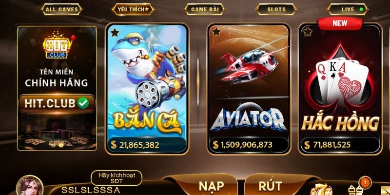 Cập nhật cảnh báo người chơi Hitclub trước giả mạo